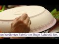 Die Keramikwerke Zakłady Ceramiczne "Bolesławiec" stellen handbemalte Bunzlauer Keramik